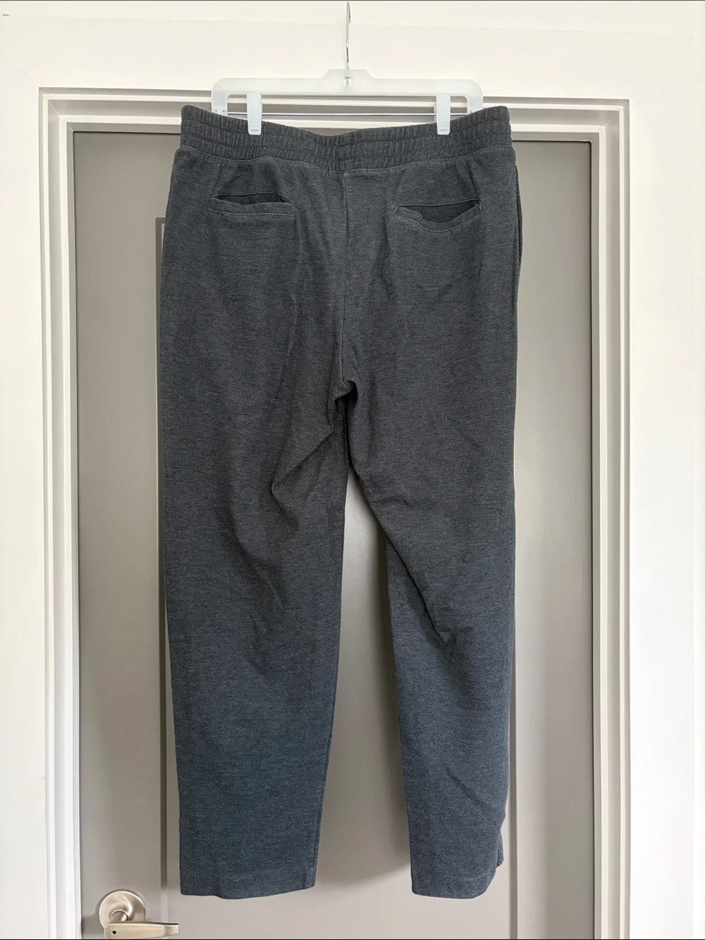 Banana Republic Dark Charcoal Gray Jogger Sweatpants